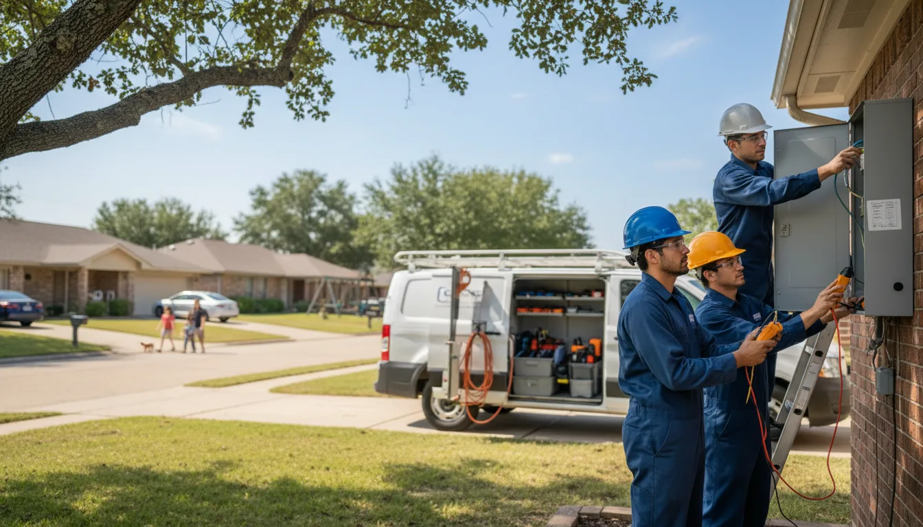 Certified electrician providing emergency electrical services in Glidden, WI